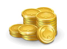 Coins - game currency - wealth - PNG