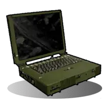 Military Laptop Computer - military - No Watermark PNG