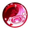 Red Gem - gemstone - PNG