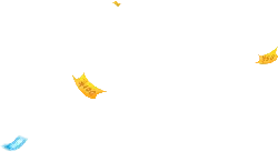 Flying Coins - holiday - No Background PNG
