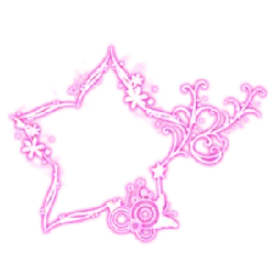 Pink Star Pattern - decoration - High Resolution PNG