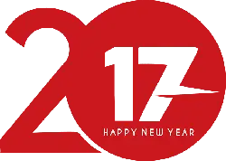 Happy New Year 2017 - Fast Download PNG