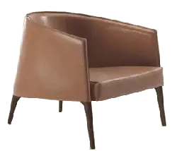 Leather Armchair - modern - Lossless PNG