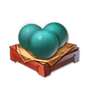 Three Emeralds - green - No Background PNG