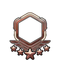 Hexagon Emblem - stars - Lossless PNG