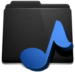 Music Folder Icon - note - No Background PNG