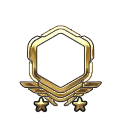 Gold Emblem - stars - High Resolution PNG