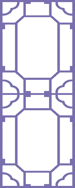 Geometric Pattern - symmetrical - black - High Resolution PNG