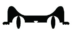 Black Cat - night - triangle - High Resolution PNG