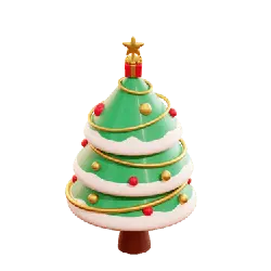 Christmas Tree - gifts - Free for Commercial Use PNG