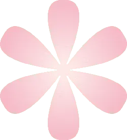 Pink Flower - abstract - simple - High Resolution PNG