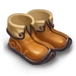 Brown Boots - role-playing - High Resolution PNG