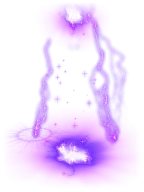Purple Energy Storm - magic - No Watermark PNG
