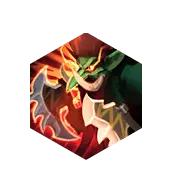 Fire Dragon - mythology - red - High Resolution PNG