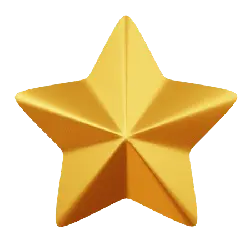 Gold Star - gold - Designer's Pick PNG