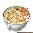 Seafood Soup - fresh shrimp - No Background PNG