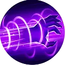 Purple Energy Hand - tech - Free Download PNG