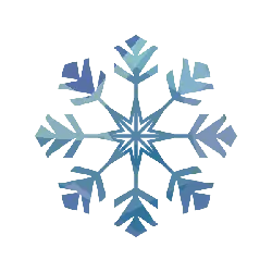 Snowflake - symmetrical - No Watermark PNG