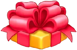 Gift Box - wrapping paper - celebration - Transparent Background PNG