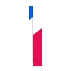 Colorful Striped Flag - red - No Watermark PNG