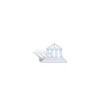 Bank Icon - graphic design - Transparent Layer PNG