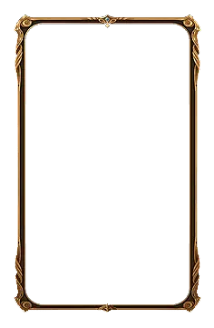 Gold Frame - frame - art - High Resolution PNG