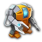 Mechanical Soldier - gray - PNG