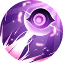 Purple Eye Gem - magic - No Background PNG