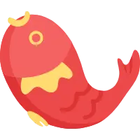 Red Fish - Curated PNG