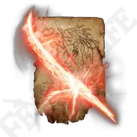 Flaming Scroll - power - PNG Images