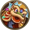 Lion Head - mask - No Background PNG