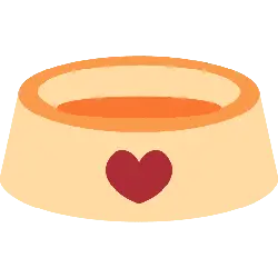 Heart Bowl - pet - High Resolution PNG