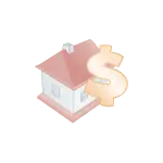 House with Dollar Sign - investment - Free Download PNG