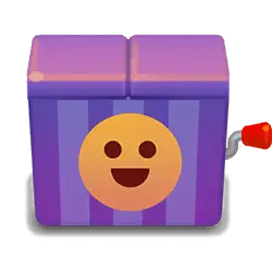 Smiley Music Box - toy - Lossless PNG