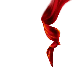 Fire - red - abstract - Transparent Background PNG