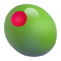 Green Ball - sMOOTH - Transparent Layer PNG