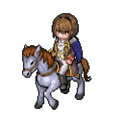Knight on Horseback - game character - High Resolution PNG