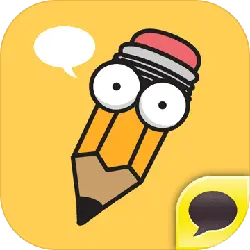 Pencil Guy - interaction - Free Download PNG