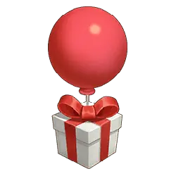 Gift Balloon - red - Free Download PNG