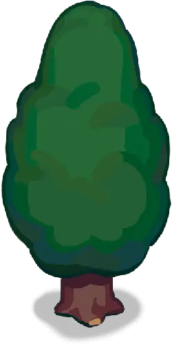 Cartoon Tree - simple - cartoon - PNG Images