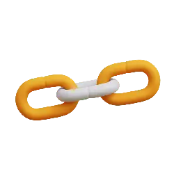 Chain - white - High Resolution PNG