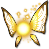 Golden Wings - fairy - PNG