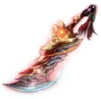 Flaming Sword - weapon - High Resolution PNG