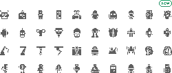 Robot Icon Set - technology - High Resolution PNG