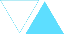 Two Triangles - black - High Resolution PNG