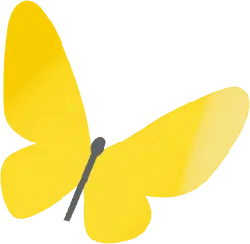 Yellow Butterfly - nature - Designer's Pick PNG