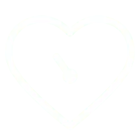 Heart Clock - design - No Background PNG
