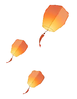 Lantern - PNG - night sky