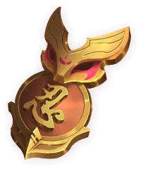 Winged Badge - red - High Resolution PNG