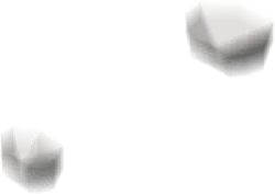 Two Glowing Pentagons - graphic design - PNG